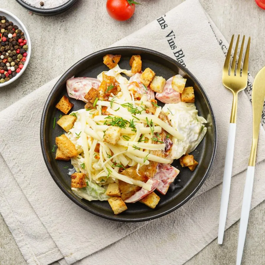 Цезарь с курицей